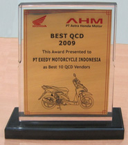 PT ASTRA HONDA MOTOR BEST QCD 2009